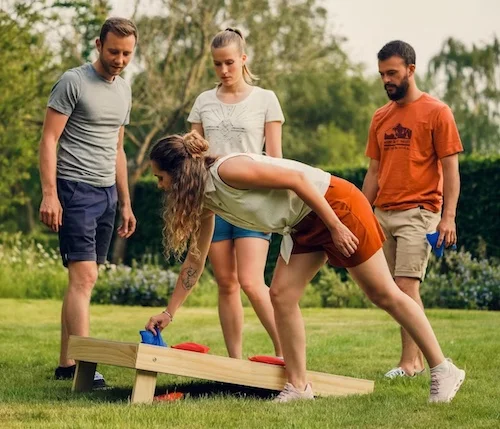 Trio cornhole